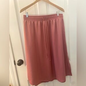 a new day Women's Midi Skirt in Rose color. Size large